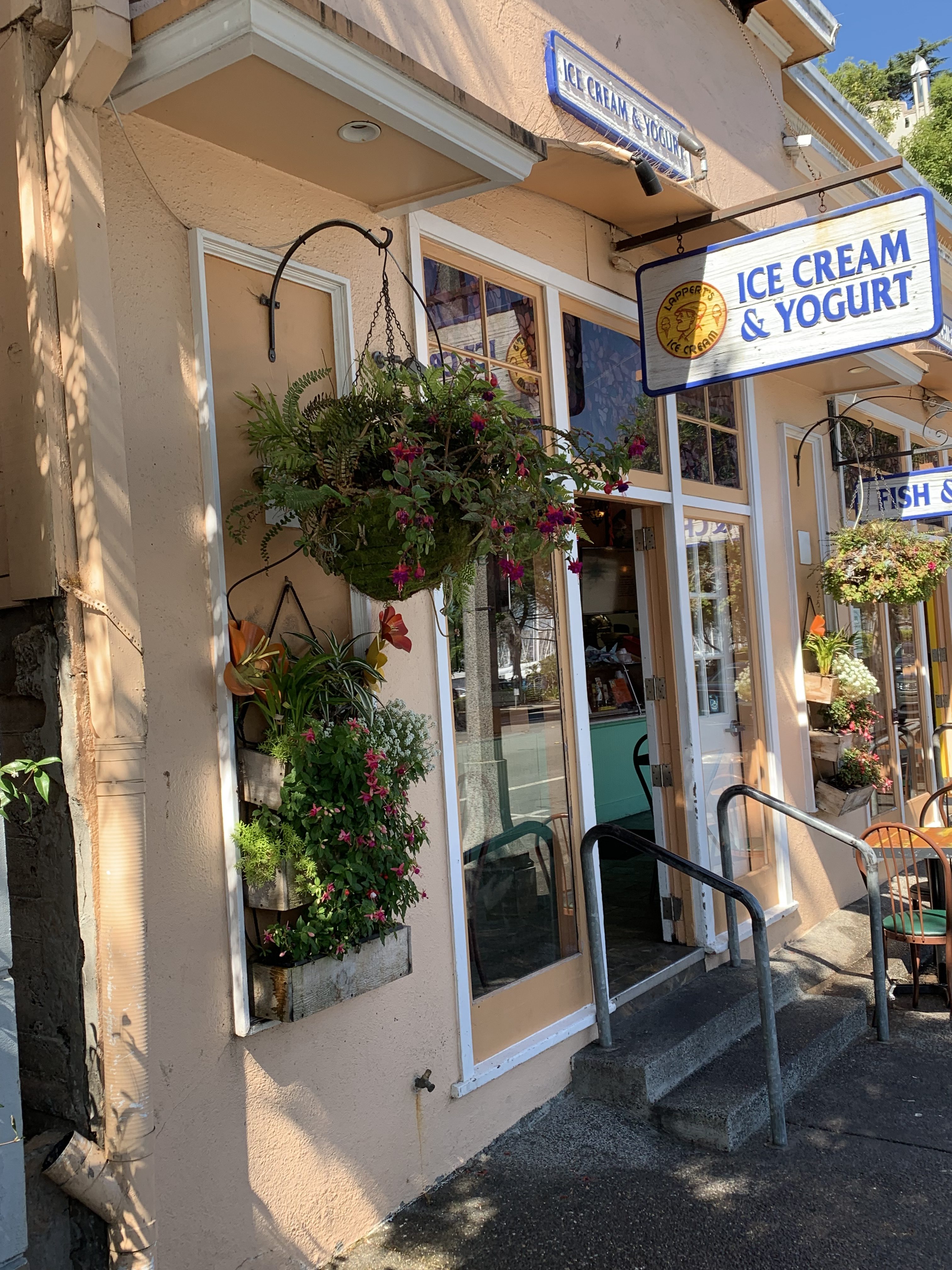 The very first Lappert's Ice Cream in Sausalito, CA